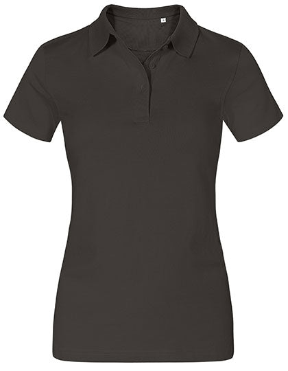 Women´s Jersey Polo in Charcoal (Solid), Größe 3XL