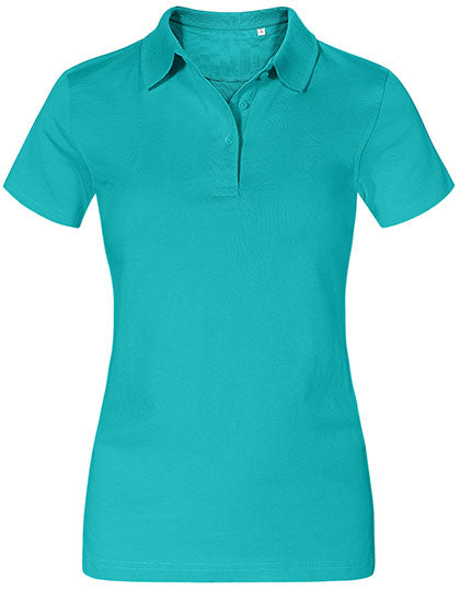 Women´s Jersey Polo in Jade, Größe 3XL