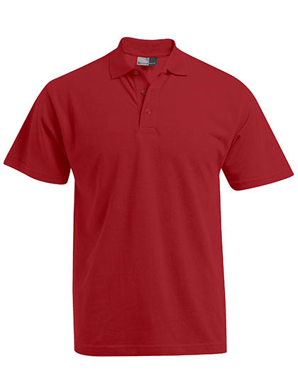 Men´s Premium Polo in Fire Red, Größe 3XL
