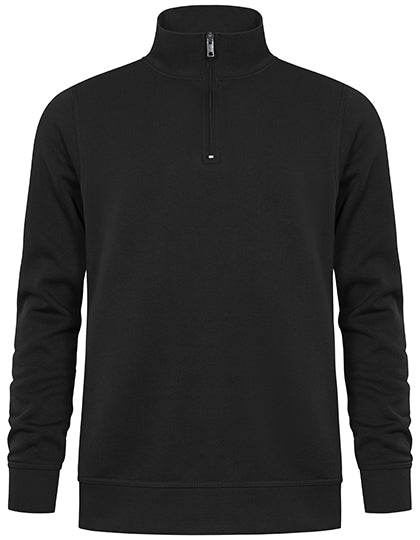 Unisex Troyer Side Pocket in Black, Größe 5XL