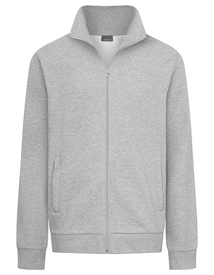 Men´s Jacket Stand-Up Collar in Sports Grey (Heather), Größe 5XL