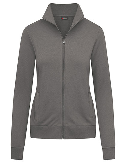 Women´s Jacket Stand-Up Collar in Steel Grey (Solid), Größe 3XL