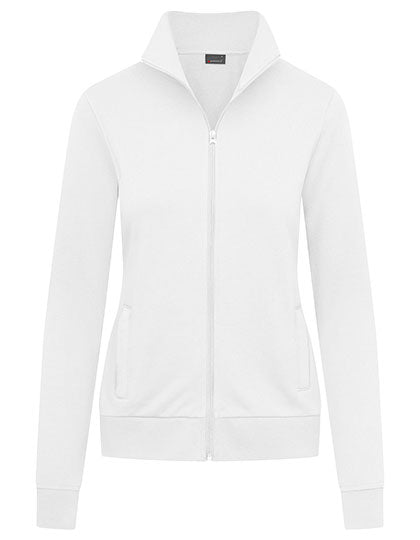 Women´s Jacket Stand-Up Collar in White, Größe 3XL