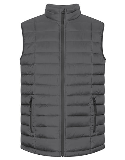 Men´s Padded Vest in Steel Gray, Größe 5XL
