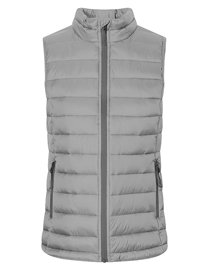 Women´s Padded Vest in New Light Grey (Solid), Größe 3XL