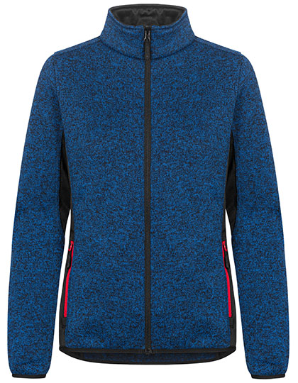 Women´s Knit Jacket Workwear in Heather Royal, Größe 3XL