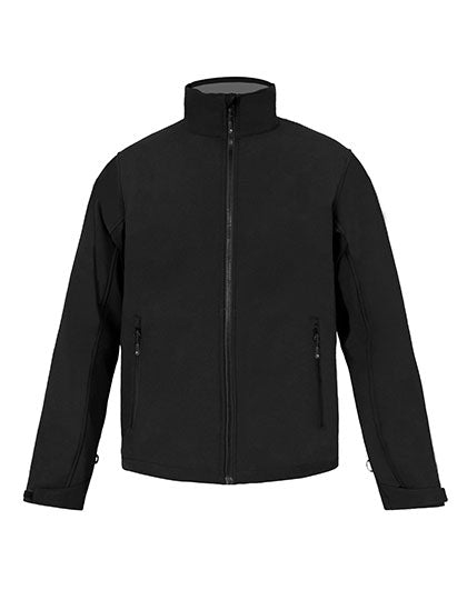 Men´s Softshell Jacket C+ in Black, Größe 5XL