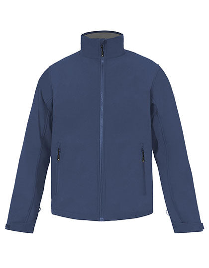 Men´s Softshell Jacket C+ in Navy, Größe 5XL