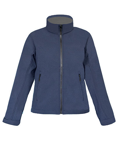 Women´s Softshell Jacket C+ in Navy, Größe 3XL