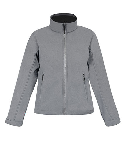 Women´s Softshell Jacket C+ in Steel Grey (Solid), Größe 3XL