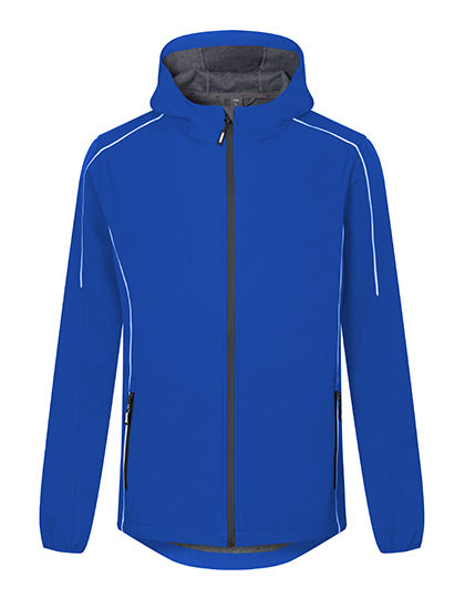 Men´s Light Softshell Jacket in Royal, Größe 5XL