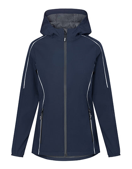 Women´s Light Softshell Jacket in Navy, Größe 3XL