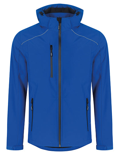 Men´s Softshell Jacket in Royal, Größe 5XL
