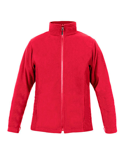 Men´s Fleece Jacket C+ in Fire Red, Größe 5XL