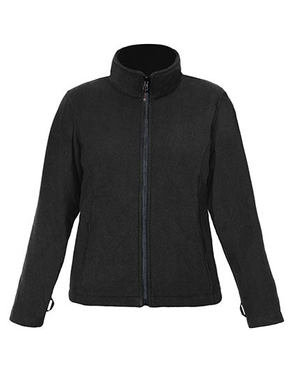 Women´s Fleece Jacket C+ in Black, Größe 3XL