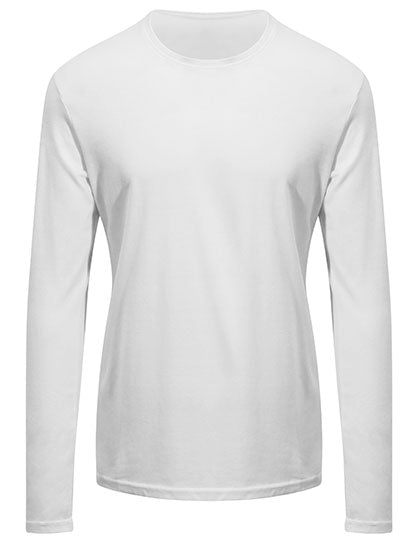 Erawan Organic Long Sleeve Tee in Arctic White, Größe XXL