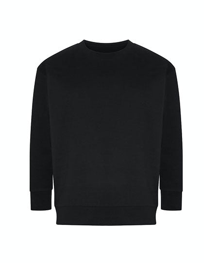 Crater Recycled Sweatshirt in Black, Größe XXL