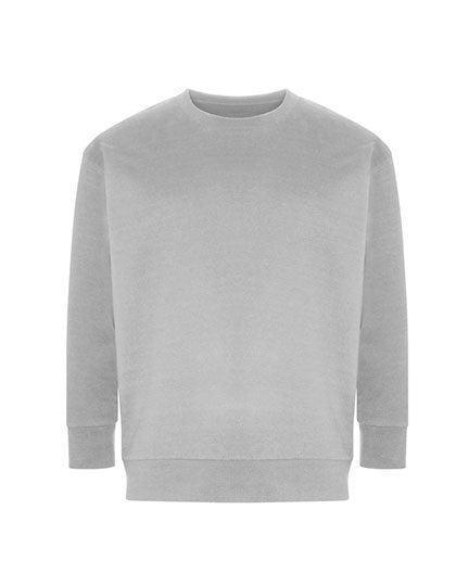 Crater Recycled Sweatshirt in Heather Grey, Größe XXL