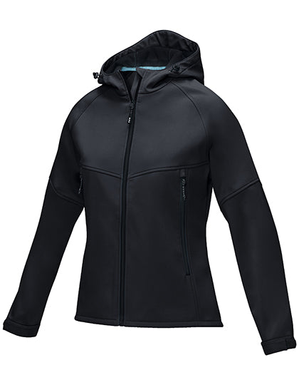 Ladies´ Coltan Softshelljacket in Black, Größe XXL