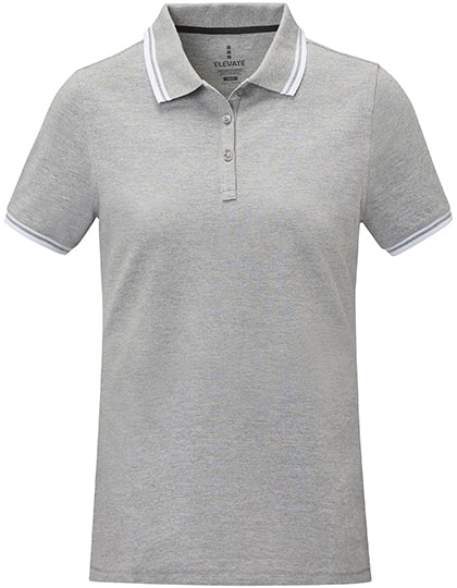 Ladies´ Amarago Polo in Heather Grey, Größe XXL