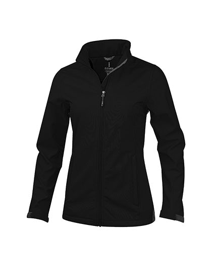 Ladies´ Maxson Softshell Jacket in Black, Größe XL