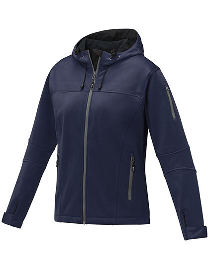 Ladies´Match Softshelljacket in Navy, Größe XXL