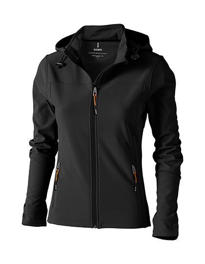 Ladies´ Langley Softshell Jacket in Black, Größe XXL