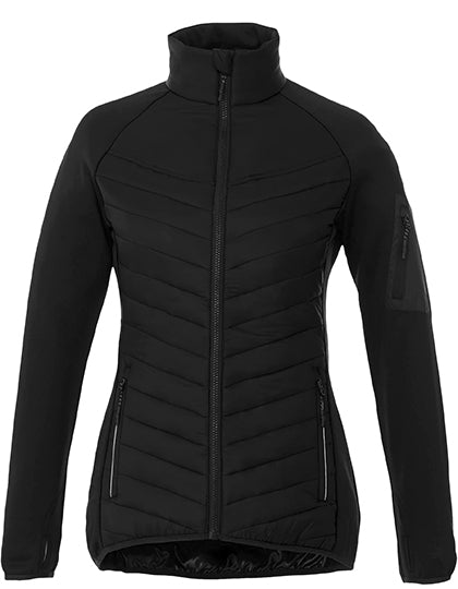 Ladies´ Banff Hybrid Insulated Jacket in Black, Größe XL