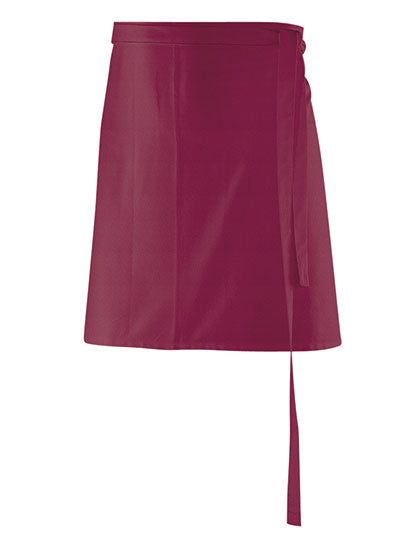 Schürze 80 x 45 cm in Bordeaux, Größe 80 x 45 cm
