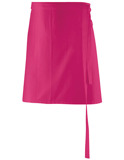 Schürze 80 x 45 cm in Hot Pink, Größe 80 x 45 cm