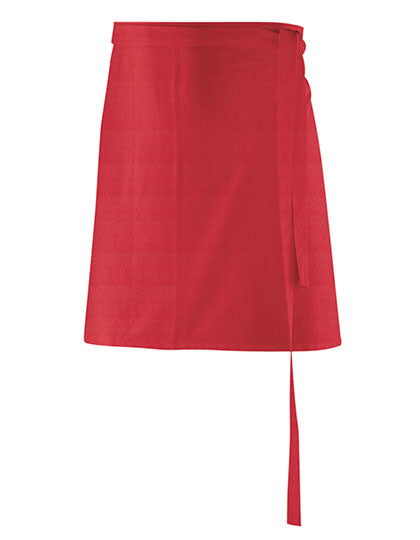 Schürze 80 x 45 cm in Red, Größe 80 x 45 cm