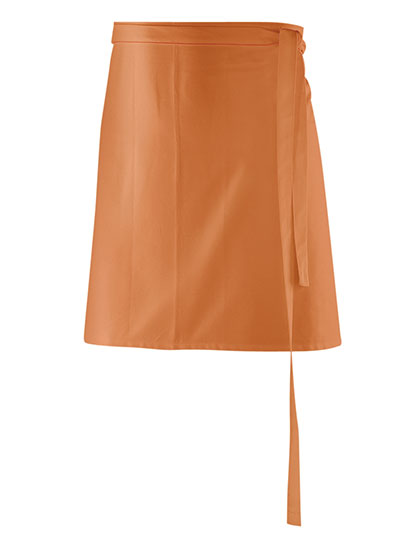 Schürze 80 x 45 cm in Terracotta, Größe 80 x 45 cm