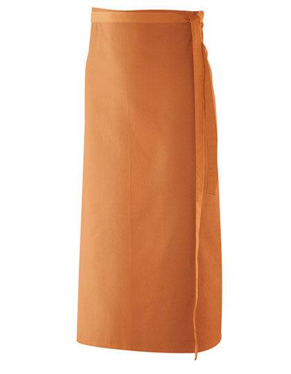 Schürze 100 x 80 cm in Terracotta, Größe 100 x 80 cm