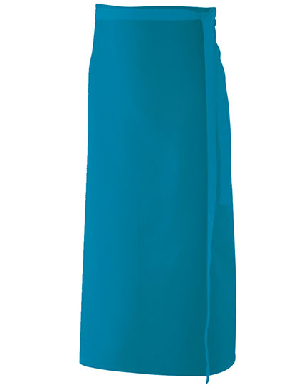 Schürze 100 x 80 cm in Turquoise, Größe 100 x 80 cm