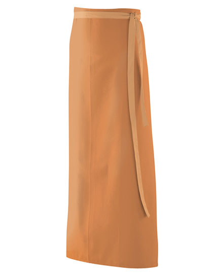Schürze 100 x 100 cm in Terracotta, Größe 100 x 100 cm