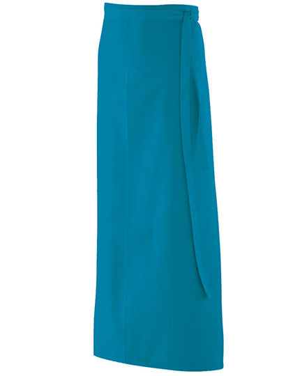 Schürze 100 x 100 cm in Turquoise, Größe 100 x 100 cm