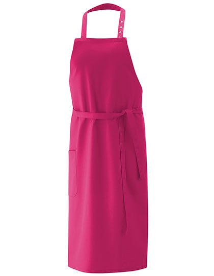 Latzschürze 80 x 100 cm in Hot Pink, Größe 80 x 100 cm