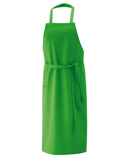Latzschürze 80 x 100 cm in Lemon Green, Größe 80 x 100 cm