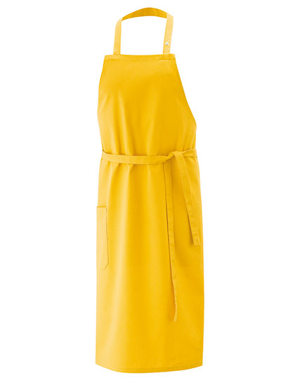 Latzschürze 80 x 100 cm in Yellow, Größe 80 x 100 cm