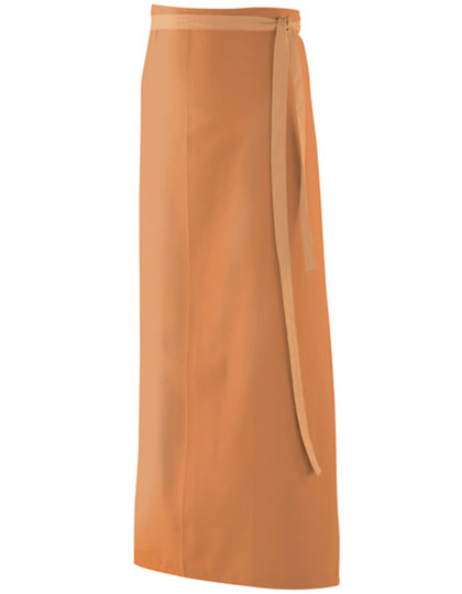 Schürze XXL 130 x 100 cm in Terracotta, Größe 130 x 100 cm