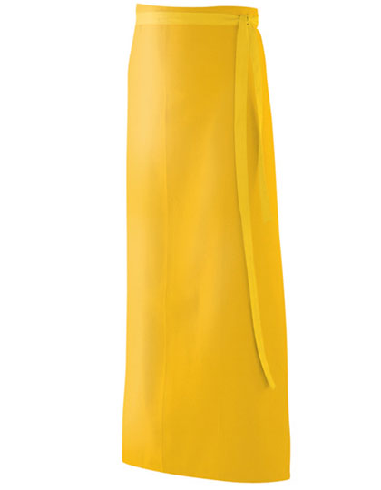 Schürze XXL 130 x 100 cm in Yellow, Größe 130 x 100 cm