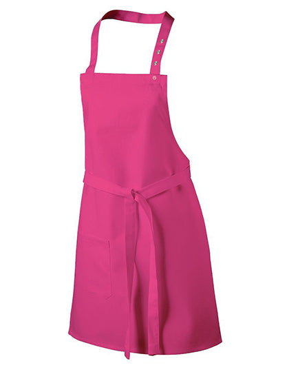 Kinderlatzschürze in Hot Pink, Größe 60 x 40 cm