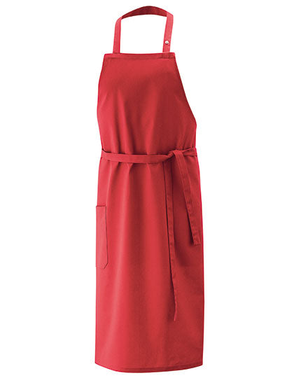 Latzschürze XXL 100 x 100 cm in Red, Größe 100 x 100 cm