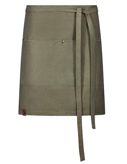 Vorbinder Canvas 80 x 45 cm in Dark Green Washed, Größe 80 x 45 cm