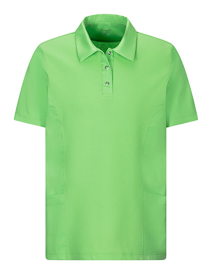 Polo-Kasack in Lemon Green, Größe 5XL