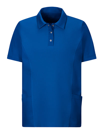 Polo-Kasack in Royal Blue, Größe 5XL