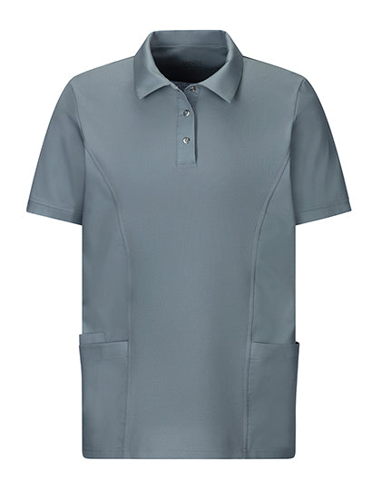 Polo-Kasack in Silver Grey, Größe 5XL