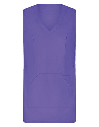 Überwurfschürze Soft-Touch in Purple, Größe II (44-52)