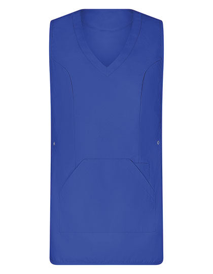 Überwurfschürze Soft-Touch in Royal Blue, Größe II (44-52)