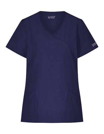 Sportsline Damen-Kasack, Slim Fit in Navy, Größe XXL